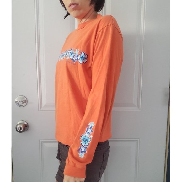 Y2K Long Sleeve Hawaiian Tee‎ - Picture 2 of 4
